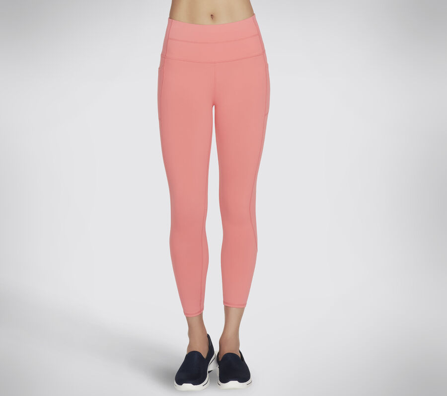 Skechers GO WALK HW 7/8 Legging, CORAL, largeimage number 0