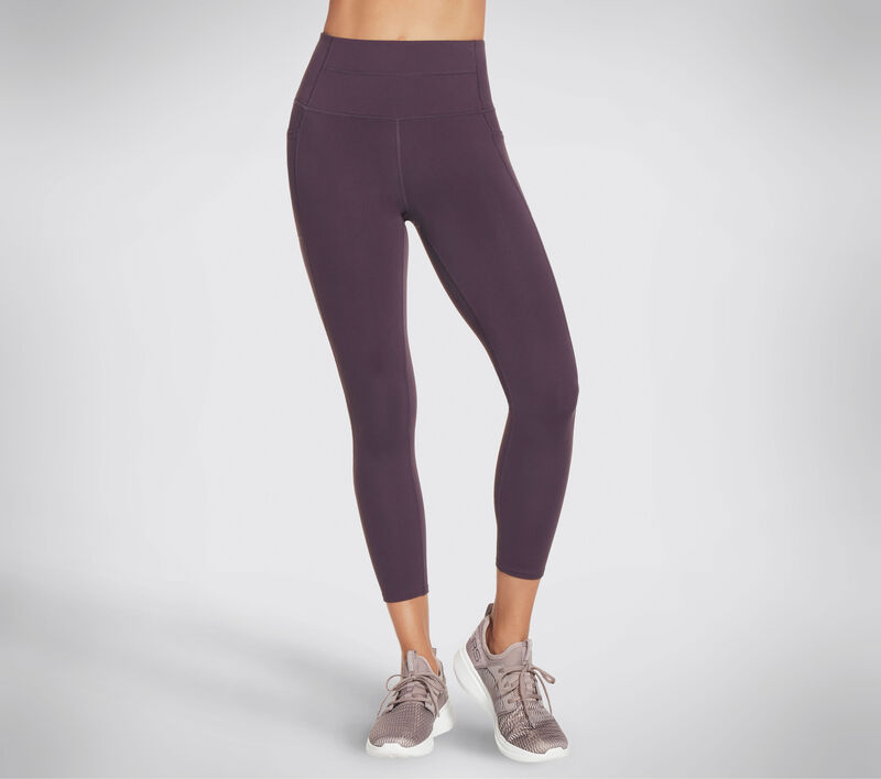 Skechers GO WALK HW 7/8 Legging, DARK PURPLE, largeimage number 0