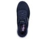 Skechers Slip-ins: GO WALK Flex - Grand Entry, NAVY / BLANCO, large image number 2