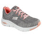 Skechers Arch Fit - Comfy Wave, GRIS / ROSA, large image number 5