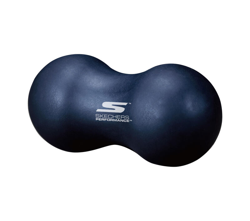 Fitness Double Massage Ball, NEGRO, largeimage number 0