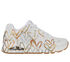 Skechers x JGoldcrown: Uno - Metallic Love, WHITE / GOLD, swatch