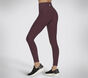 GO FLEX RIB FL HW Legging, BURGUNDY / PINK, large image number 2