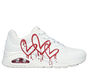 Skechers x JGoldcrown: Uno - Dripping In Love, BLANCO / ROJO, large image number 0