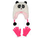 Panda Faux Fur Hat and Gloves Set, ROTA BLANCA, large image number 0