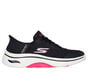 Skechers Slip-ins: GO WALK Arch Fit 2.0, NEGRO / ROSA CALIENTE, large image number 0