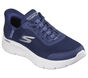 Skechers Slip-ins: GO WALK Flex - Grand Entry, NAVY / BLANCO, large image number 5