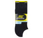 3 Pack No Show Stretch Socks, NEGRO, large image number 1