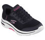 Skechers Slip-ins: GO WALK Arch Fit 2.0, NEGRO / ROSA CALIENTE, large image number 5