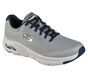 Skechers Arch Fit, GRIS / AZUL, large image number 5