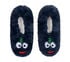 Dino Navy Slipper Socks - 1 Pack, NAVY, swatch