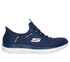 Skechers Slip-ins Waterproof: Summits - Best Choice, NAVY / CORAL, swatch