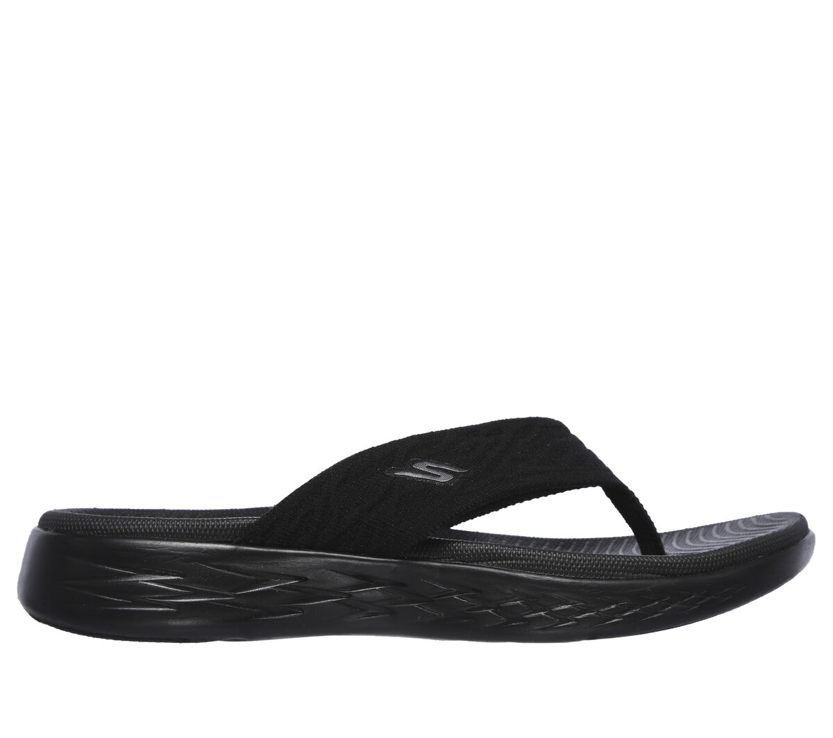 Skechers On-the-GO 600 Women's Flip Flop Athletic Yoga Sandals US Size 8  Black