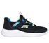 Skechers Slip-ins: Bounder - Brisk-Burst, NEGRO / LIMA, swatch