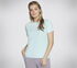 GO DRI SWIFT Tee, AZUL / MENTA, swatch