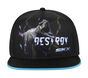 Skechers Destroy Dino Hat, NEGRO, large image number 2