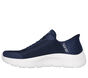 Skechers Slip-ins: GO WALK Flex - Grand Entry, NAVY / BLANCO, large image number 4