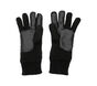Contrast Knit Gloves - 1 Pair, NEGRO, large image number 0