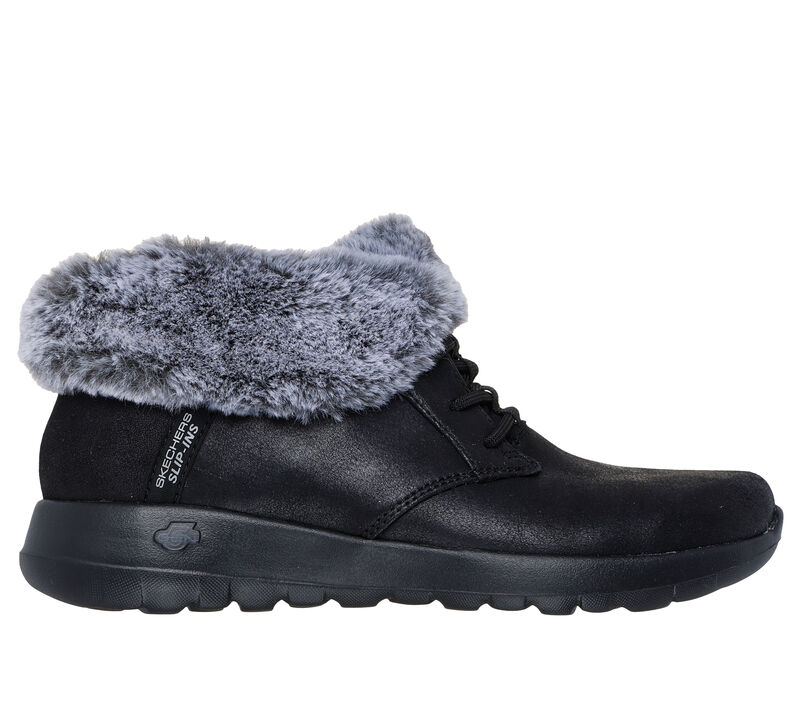 Skechers Slip-ins: On-the-GO Joy - Cozy Charm, NEGRO / GRIS, largeimage number 0