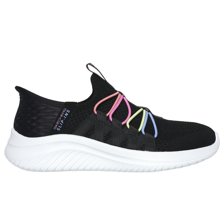 Skechers Slip-ins: Ultra Flex 3.0 - Bungee Fun, NEGRO / MULTI, largeimage number 0