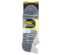 Low Cut PolyNylon Performance Socks - 3 Pack, GRIS, large image number 1