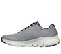 Skechers Arch Fit, GRIS / AZUL, large image number 4