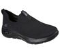 Skechers GO WALK Arch Fit - Iconic, BLACK, large image number 5