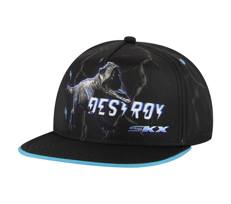 Skechers Destroy Dino Hat, NEGRO, largeimage number 0