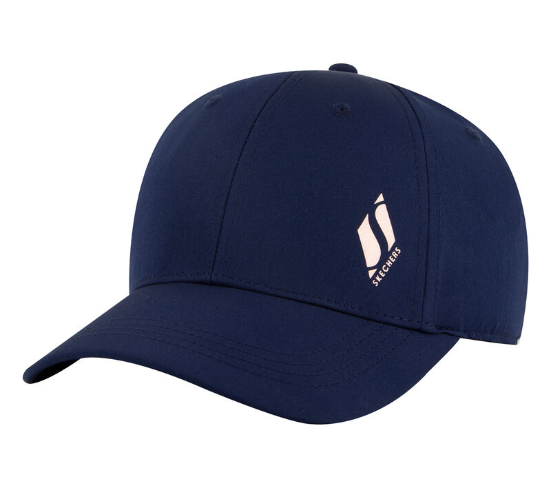 SKECH-SHINE ROSE GOLD DIAMOND HAT, NAVY, largeimage number 0