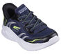 Skechers Slip-ins: Meteor-Lights - Brisk-Beams, NAVY / NEGRO, large image number 4