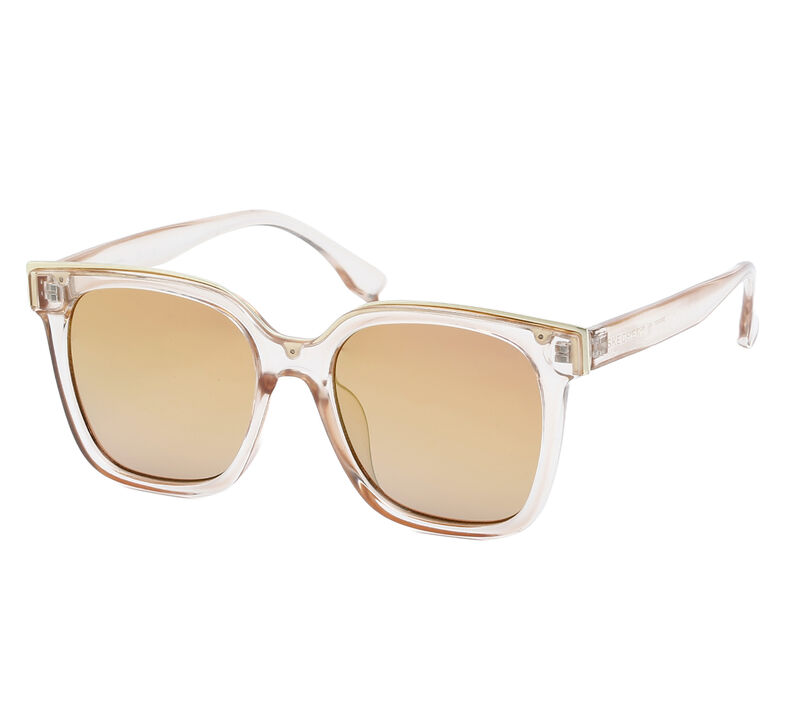 Oversized Square Sunglasses, TAUPE / ORO, largeimage number 0
