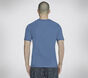 SKECH-BREEZE Slub Pocket Tee, BLUE  /  GRAY, large image number 1