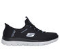 Skechers Slip-ins Waterproof: Summits - Best Choice, NEGRO / AZUL CLARO, large image number 0