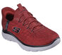 Skechers Slip-ins: Summits - Key Pace, ROJO / NEGRO, large image number 5