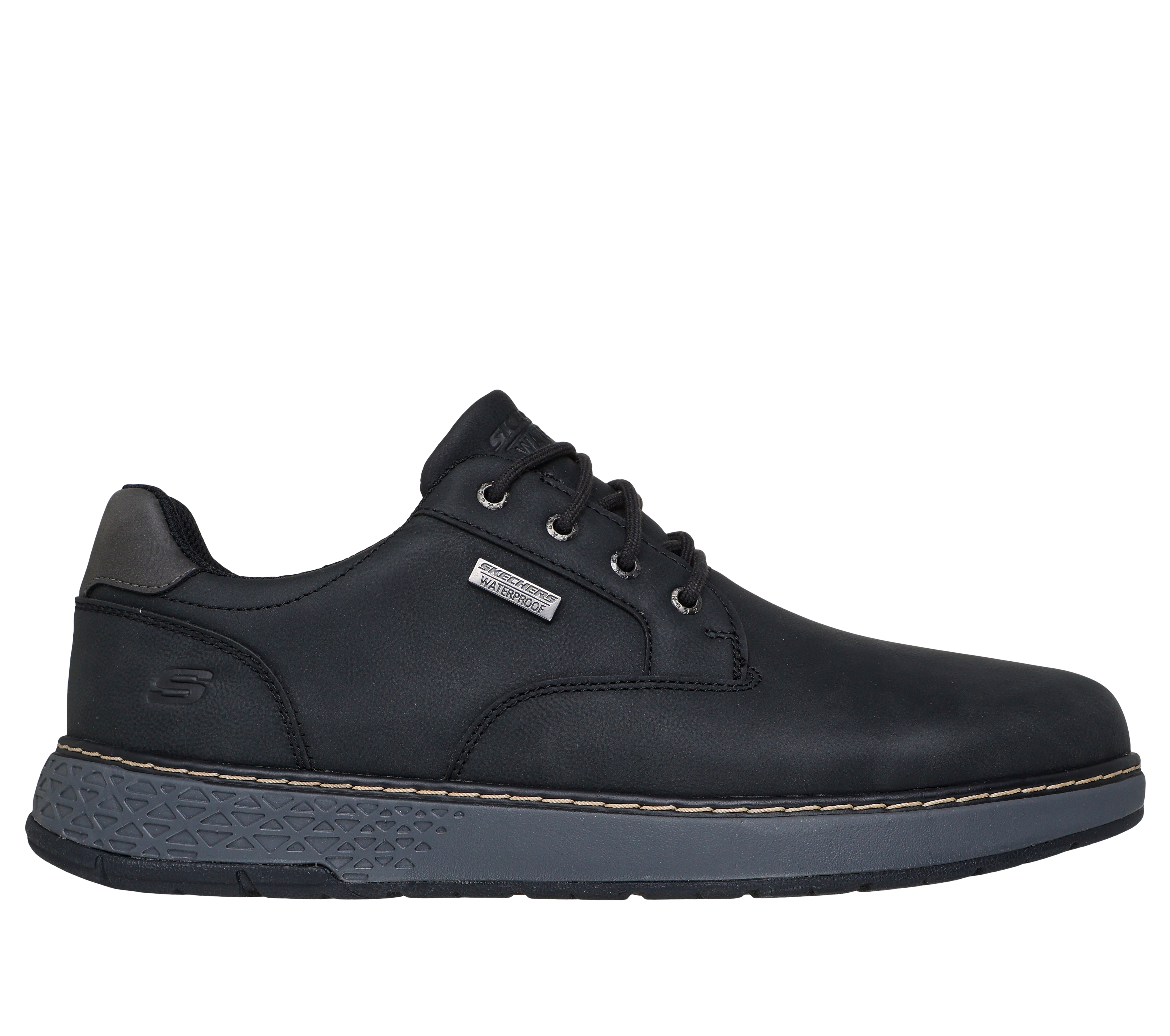 Skechers Relaxed Fit: Garlan - Pryor en Negro, talla 46