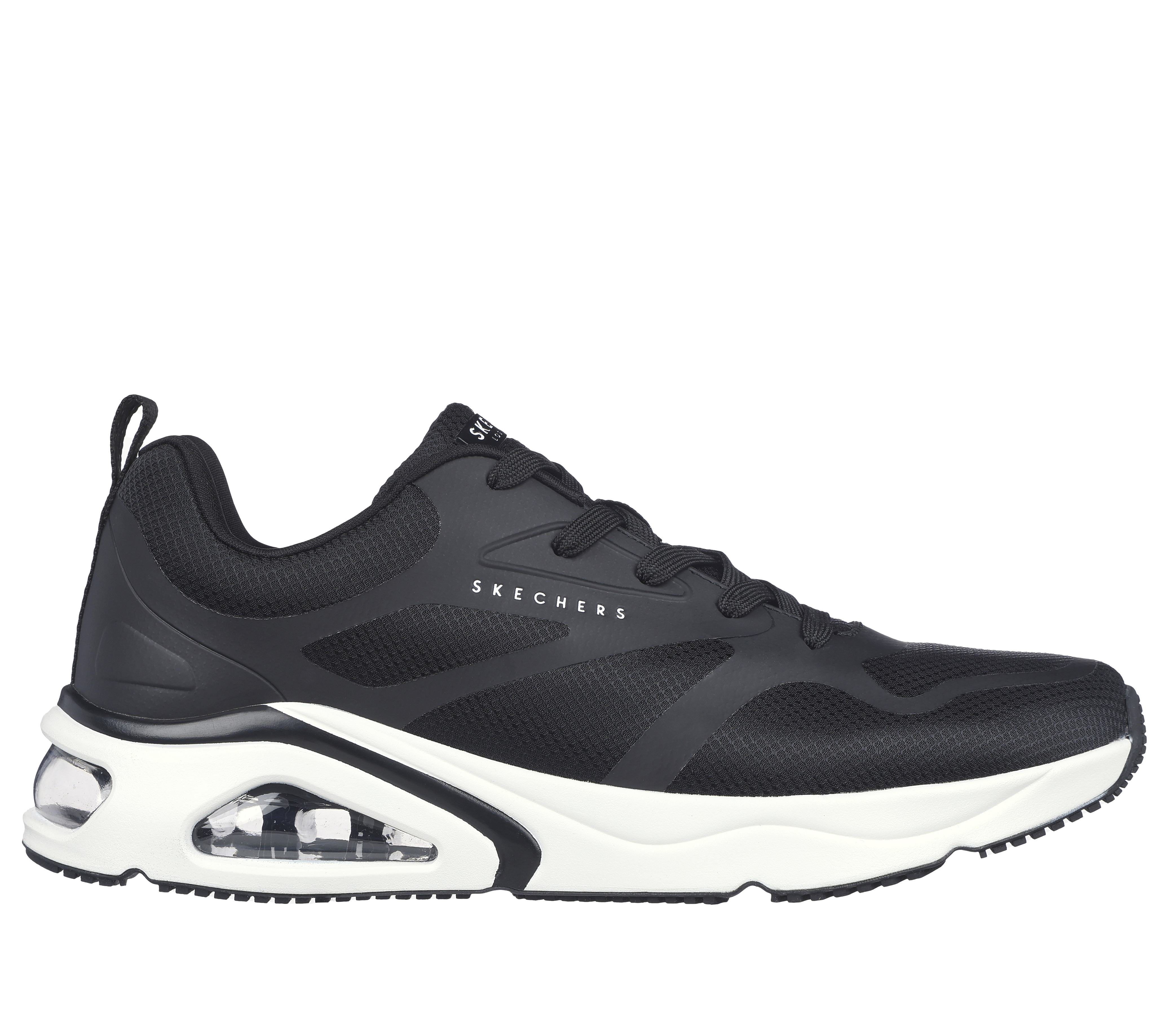 Skechers Tres-Air Uno - Revolution-Airy en Negro, talla 40