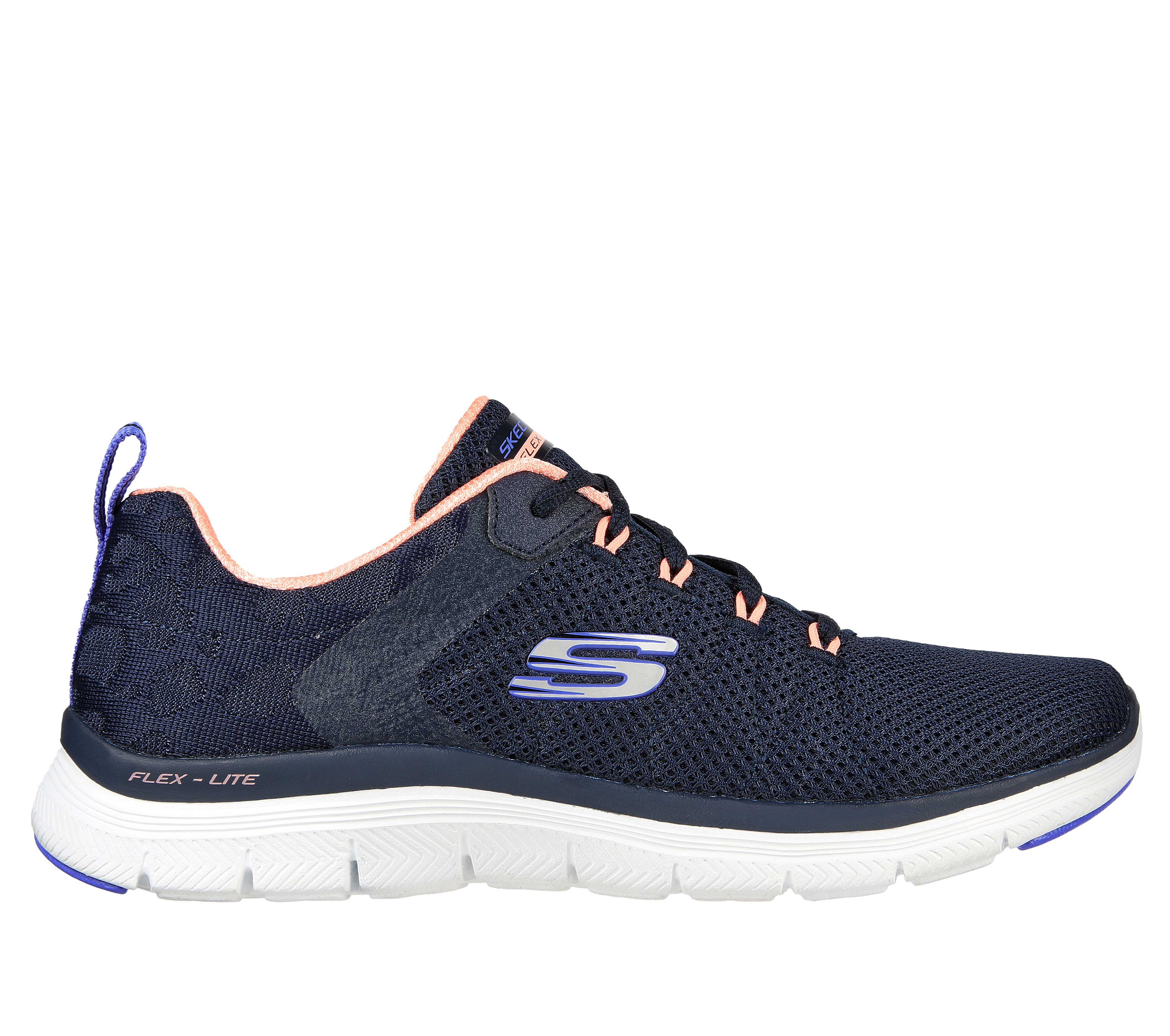 Skechers Flex Appeal 4.0 - Elegant Ways en Navy, talla 39, Vegan