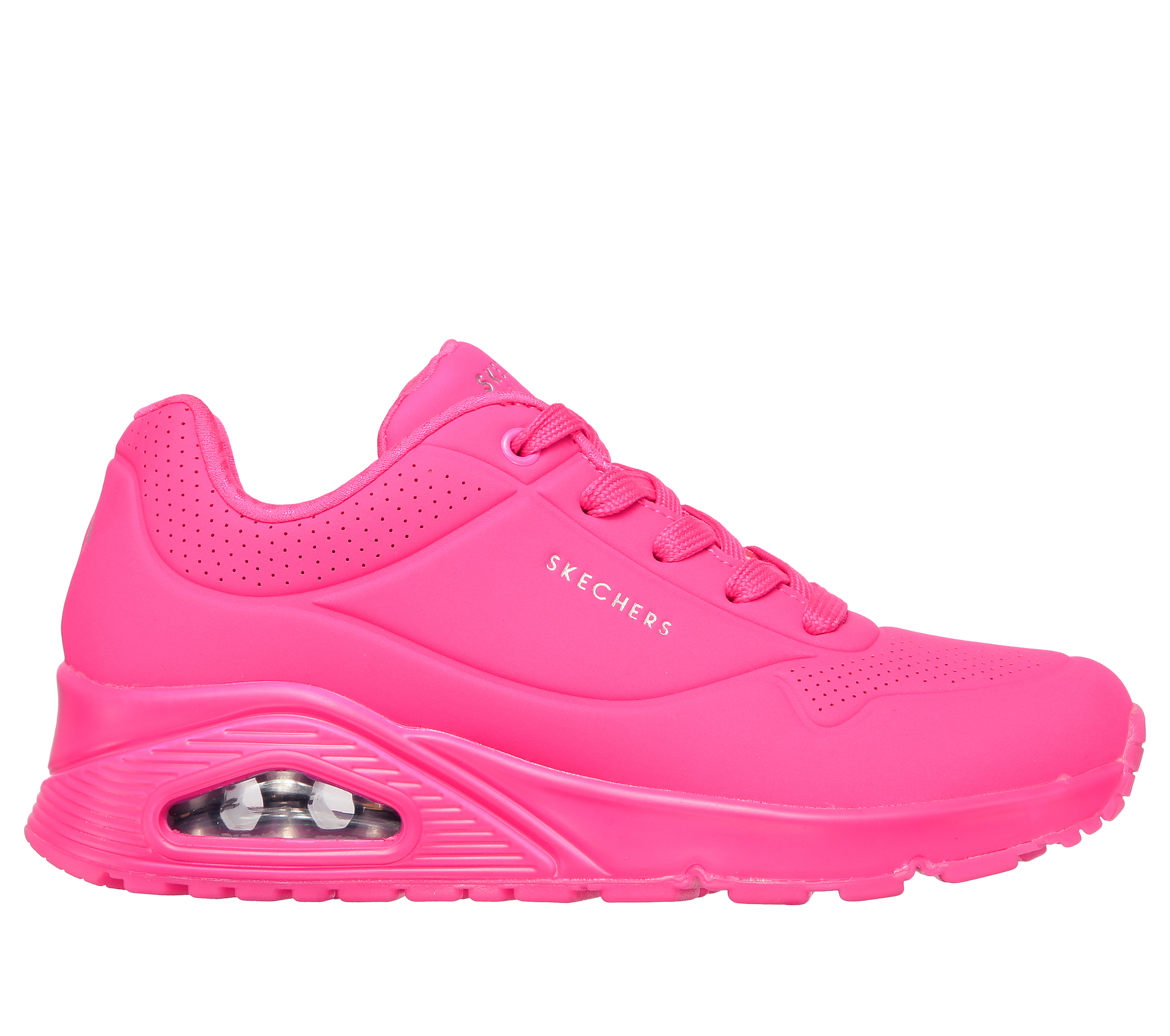 Skechers Uno - Night Shades en Rosa Caliente, talla 37