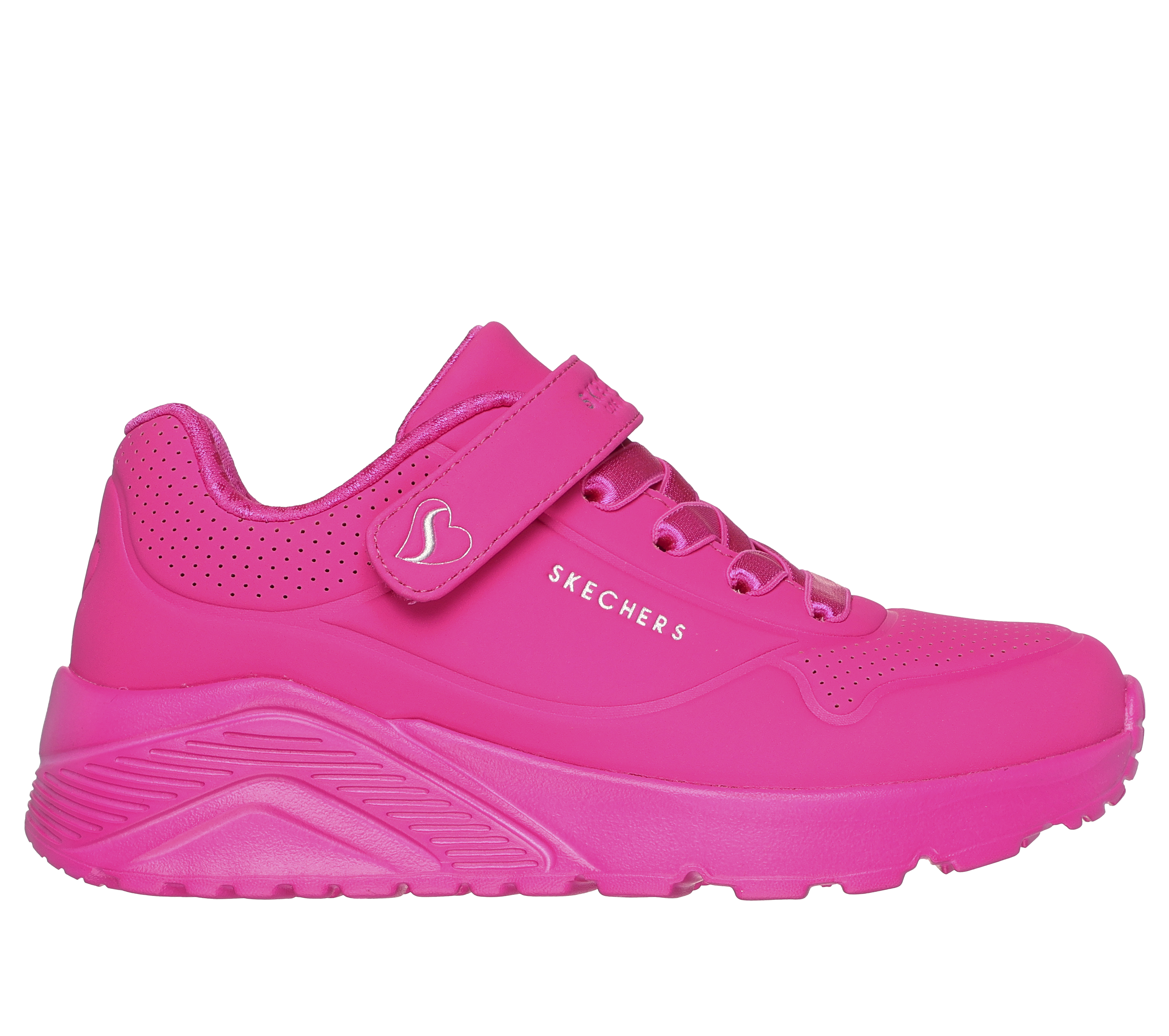 Skechers niña Uno Lite en Rosa Caliente, talla 36