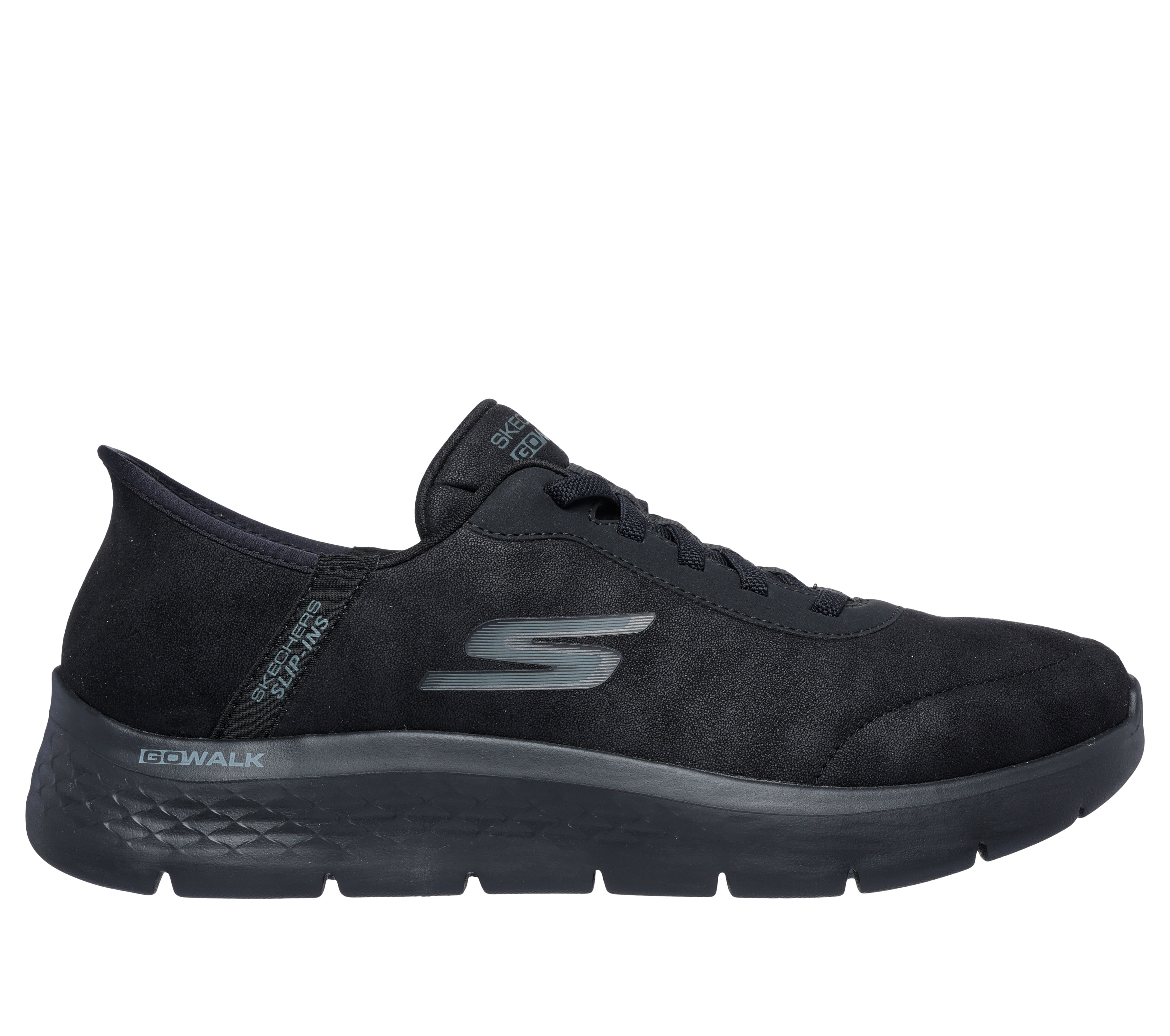 Skechers Slip-ins: GO WALK Flex - Smooth Motion en Negro, talla 45