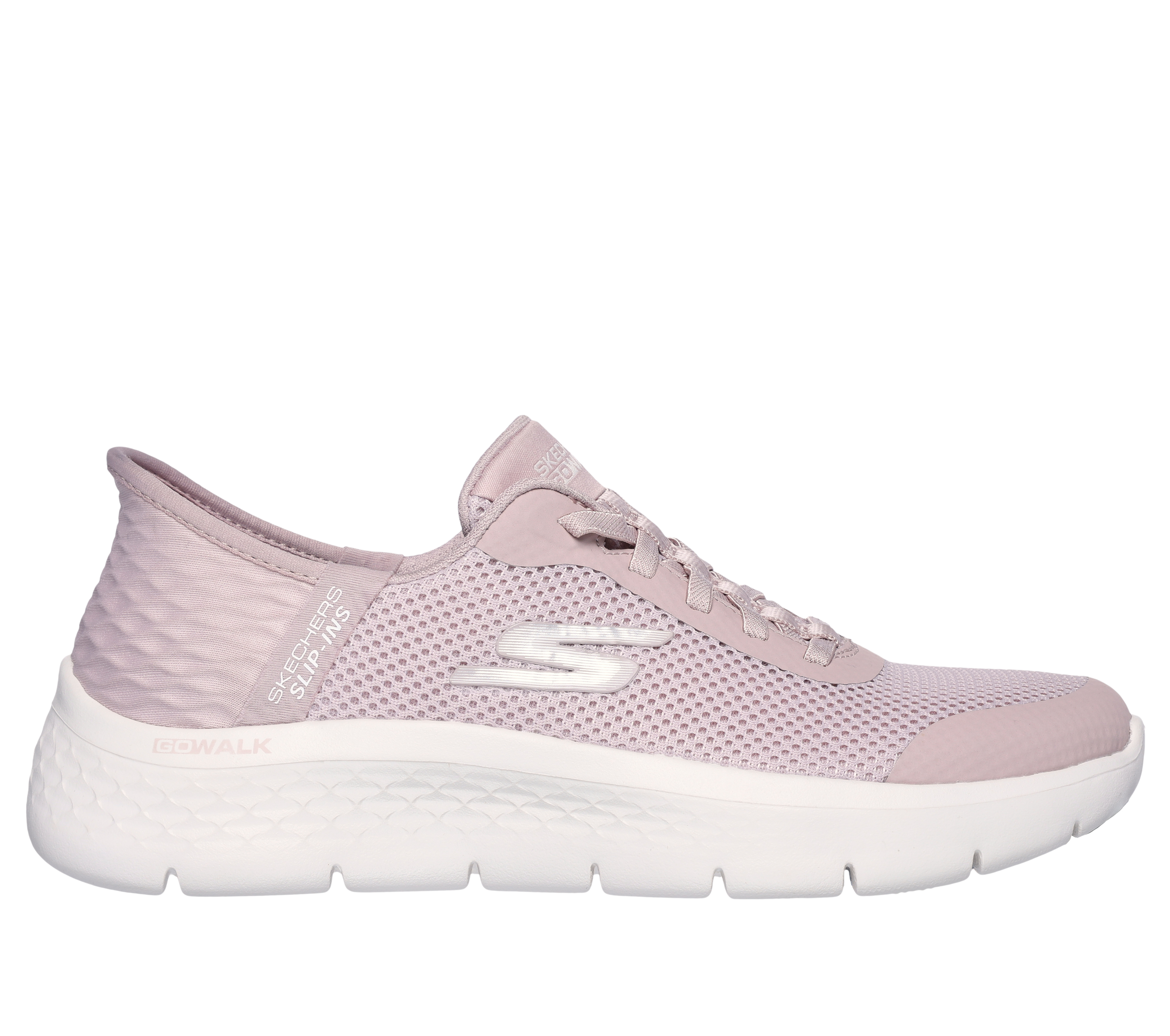 Skechers Slip-ins: GO WALK Flex - Grand Entry en Mauve, talla 36, Vegan