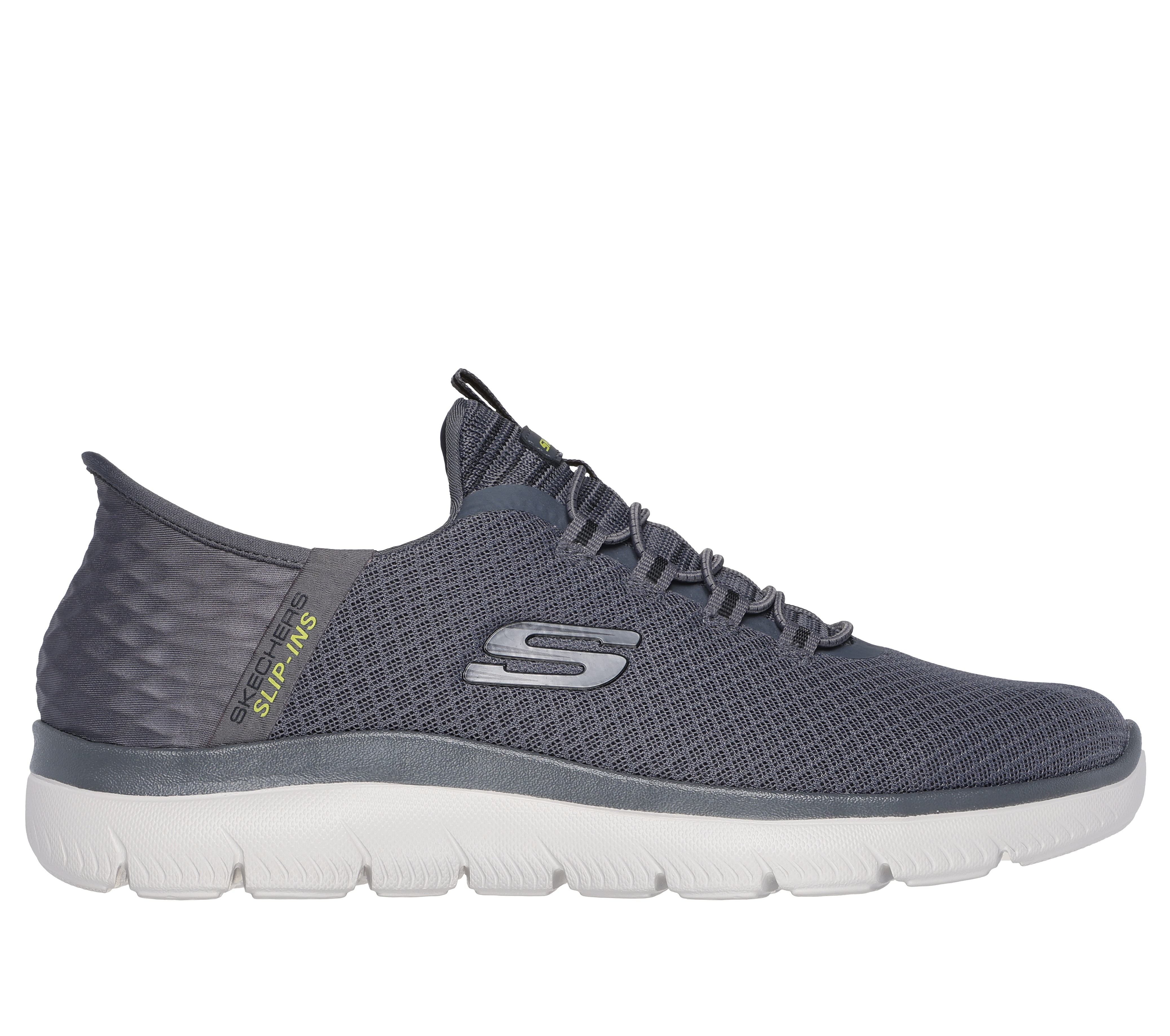 Skechers Slip-ins: Summits - High Range en Marengo, talla 41, Vegan