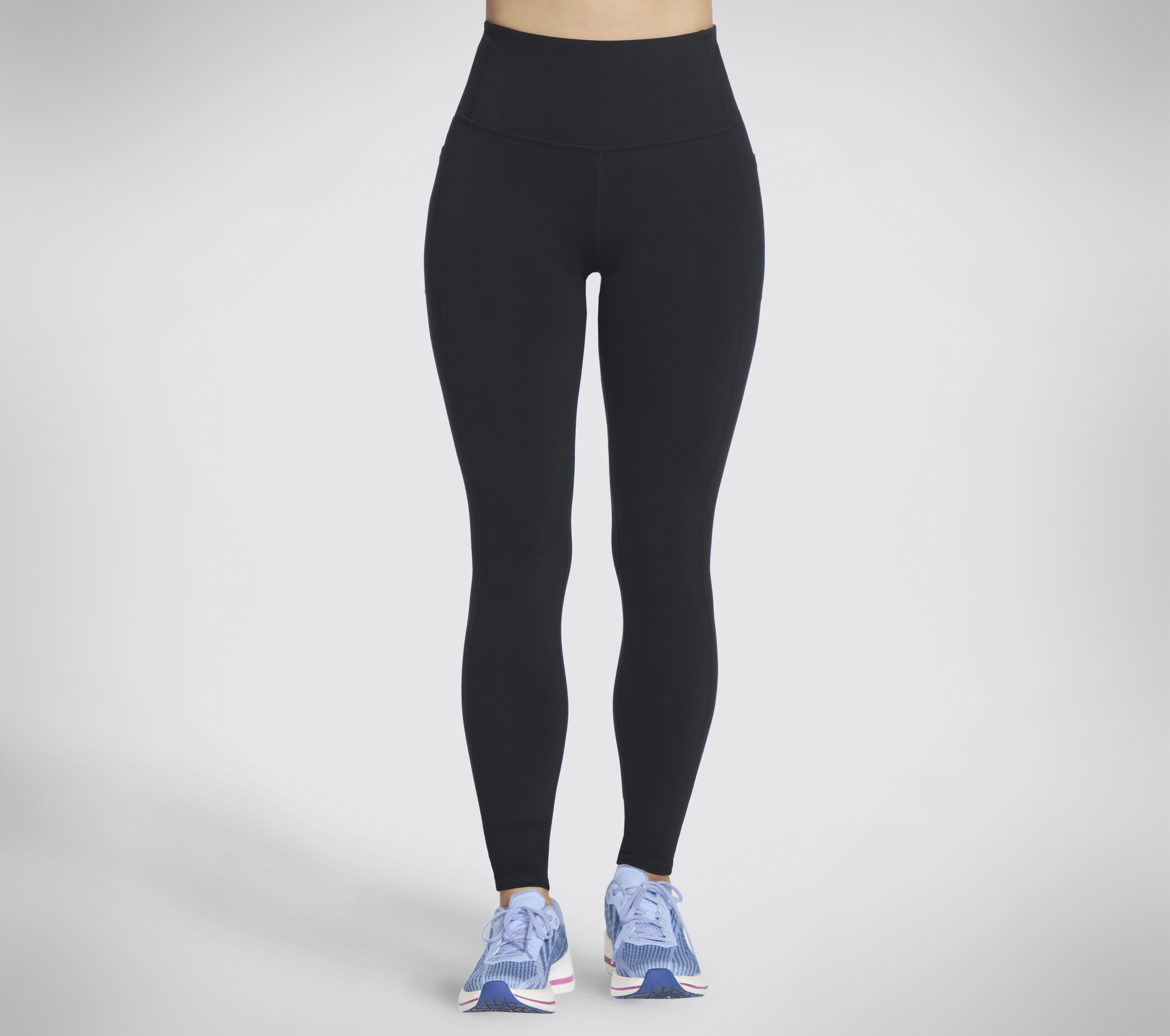 Skechers GO WALK High Waist Legging en Negro, talla XS