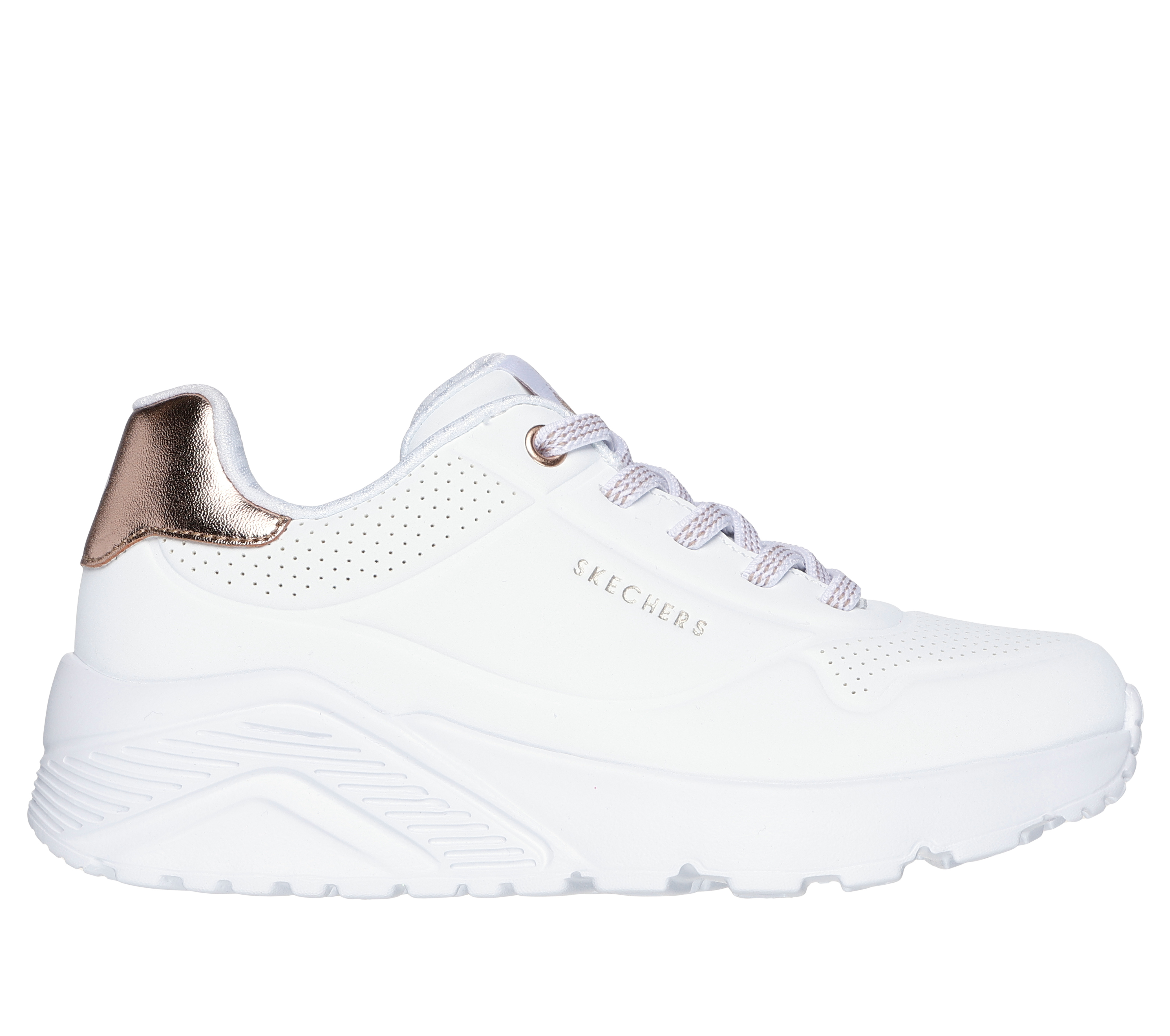 Skechers niña Uno Lite en Blanca, talla 36