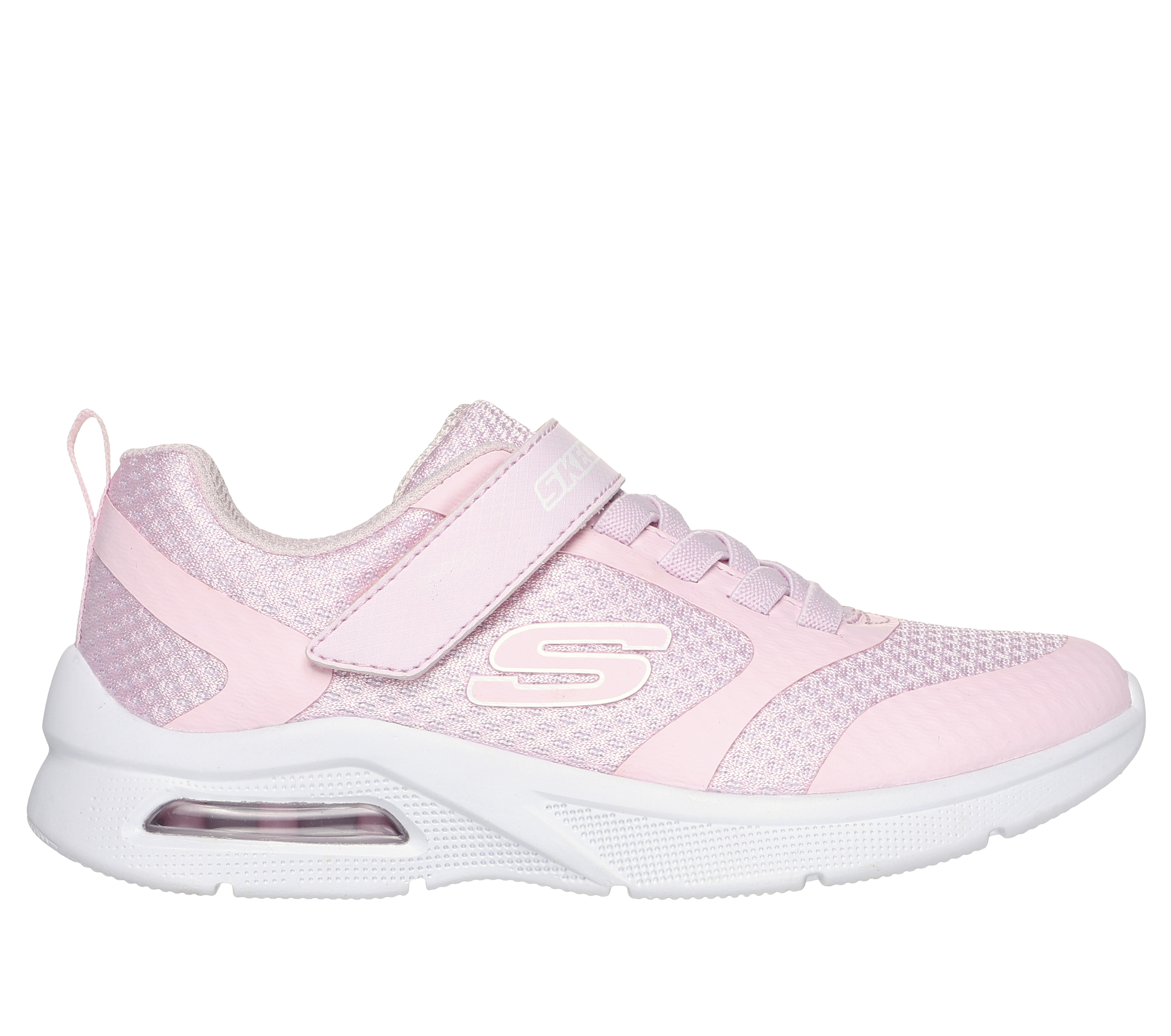 Skechers niña Microspec Max - Racer Gal en Rosa Claro, talla 33