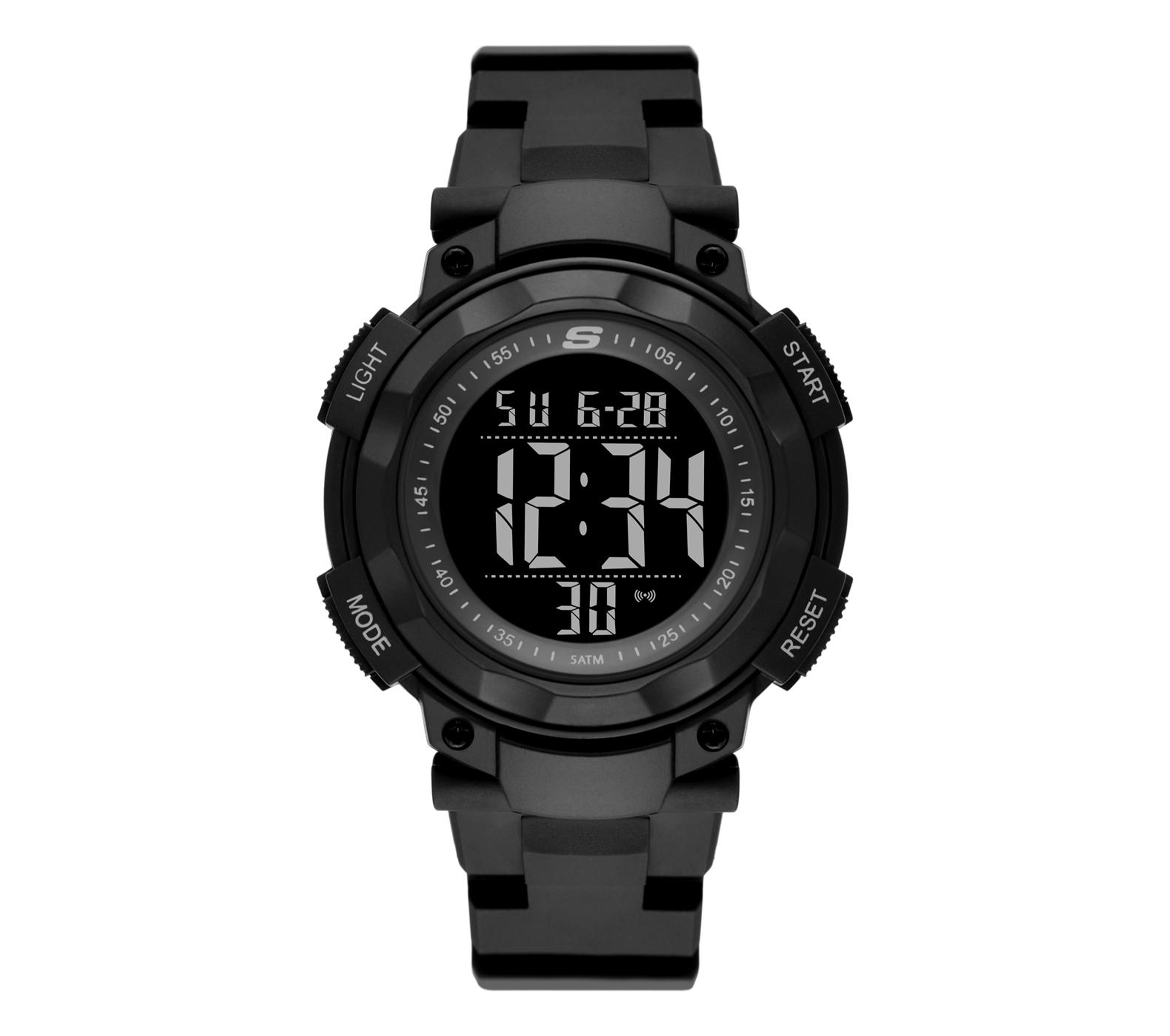 Skechers Ruhland PU reloj en Negro