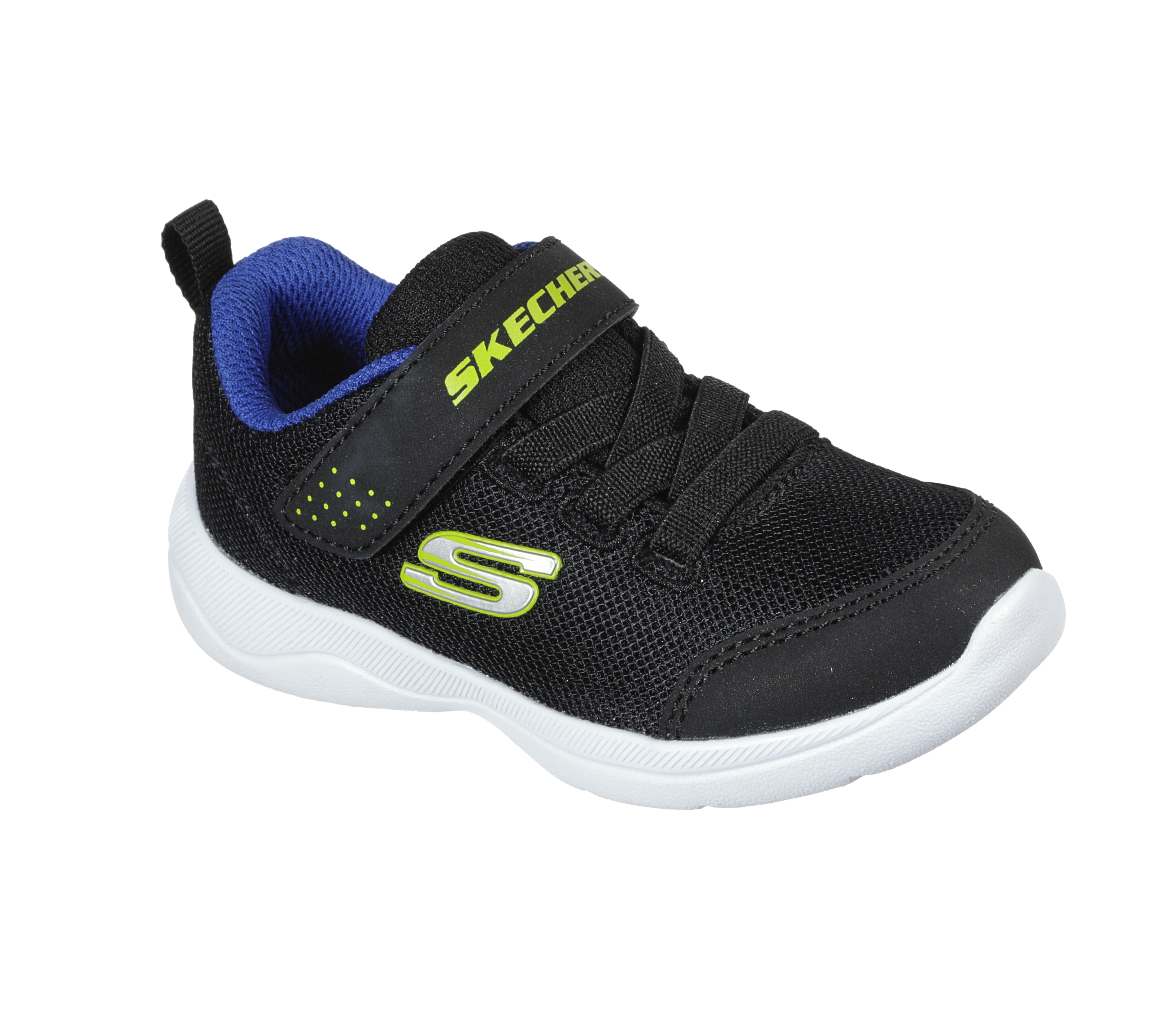 Skechers Skech-Stepz 2.0 - Mini Wanderer en Negro/Lima, talla 22