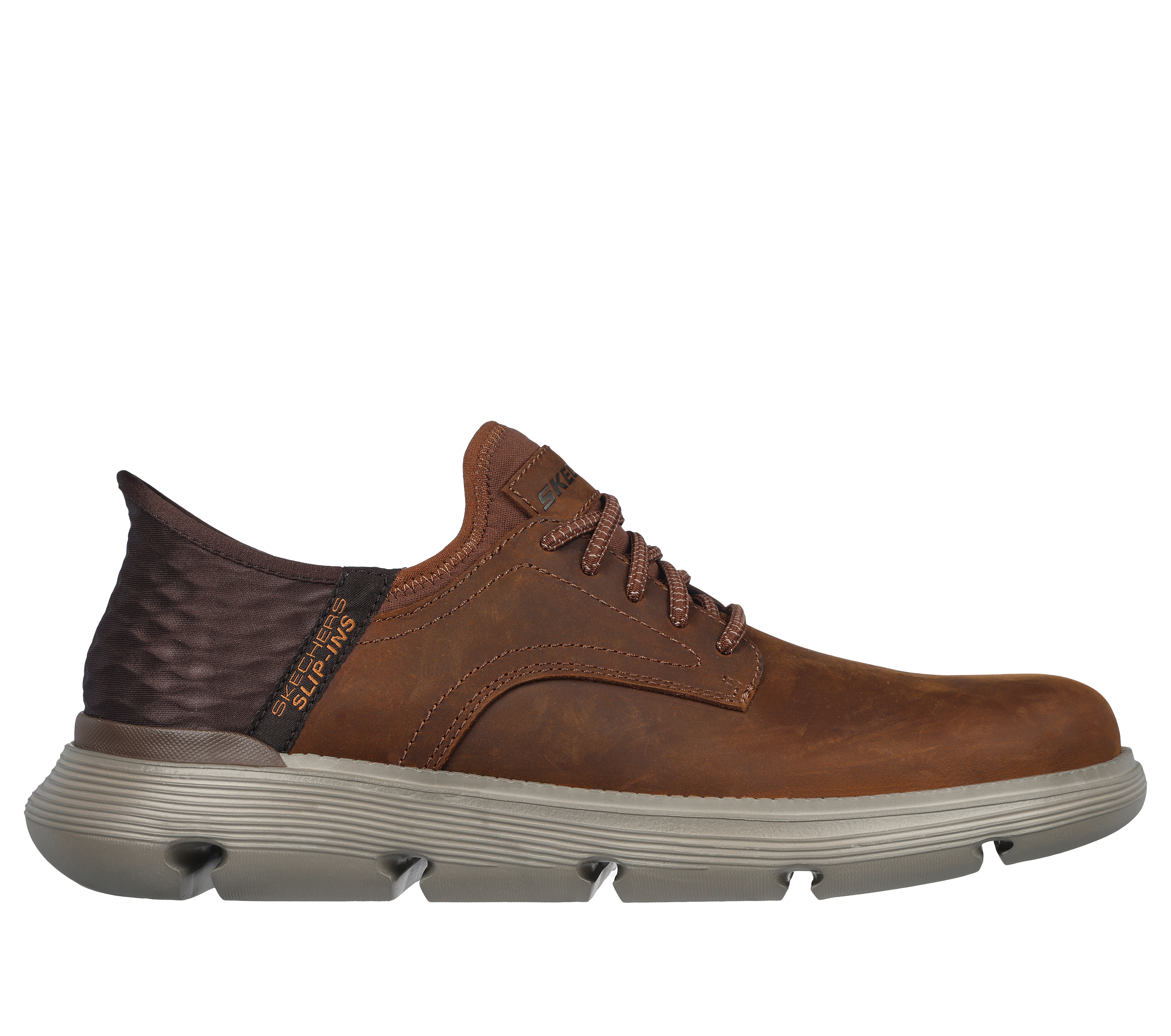 Skechers Slip-ins: Garza - Gervin en Marrón, talla 44