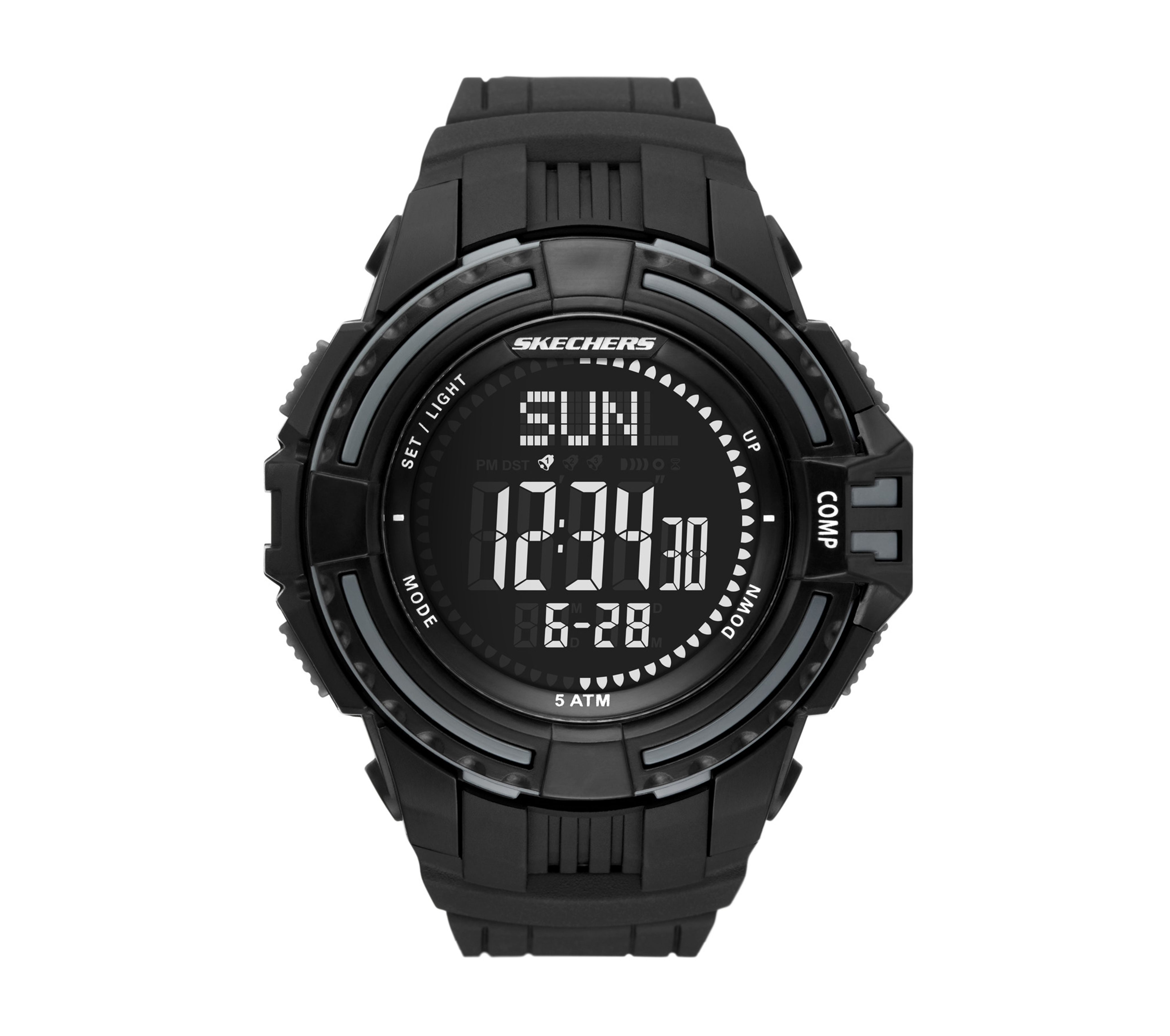 Skechers El Ray Black reloj en Negro