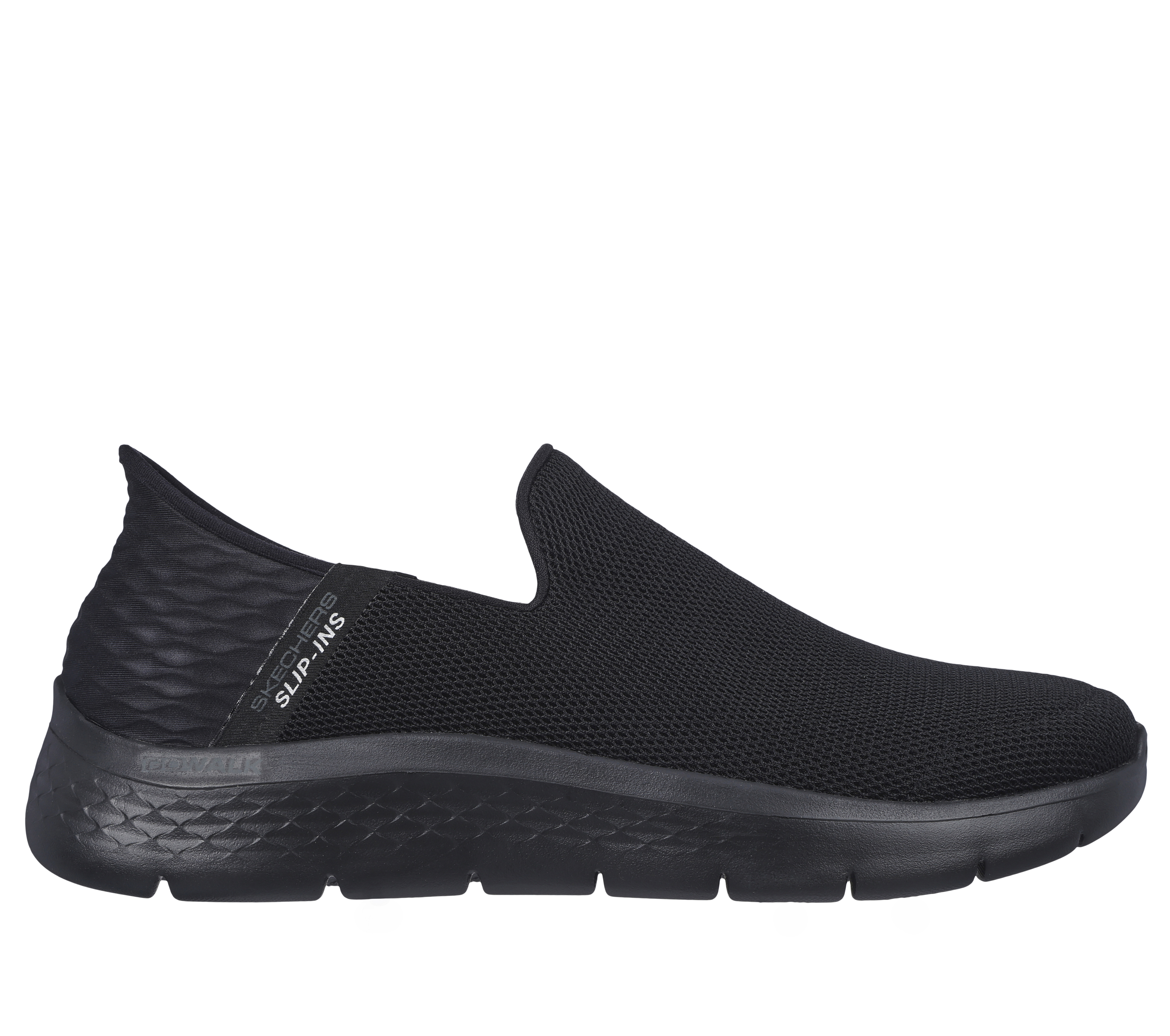 Skechers Slip-ins: GO WALK FLEX - No Hands en Negro, talla 45